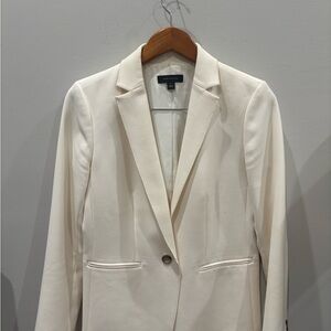 Ann Taylor Ivory Blazer